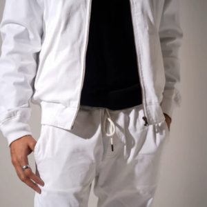 BOMBER JACKET WHITE