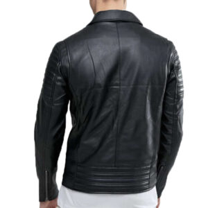 Black Leather Jacket For Bikers