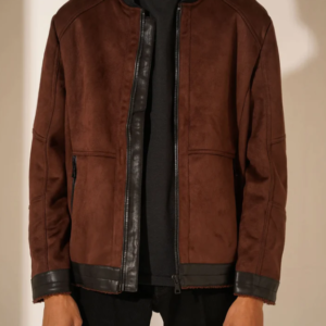 FLEECE LINED BOMBER JACKET