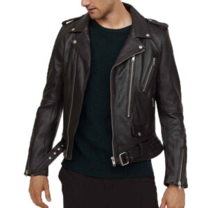 Men's Leather Jacket For Biker