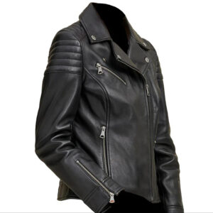 New York Leather Moto Jacket