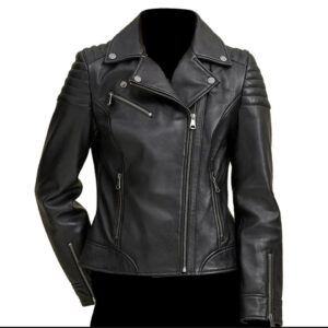 New York Leather Moto Jacket